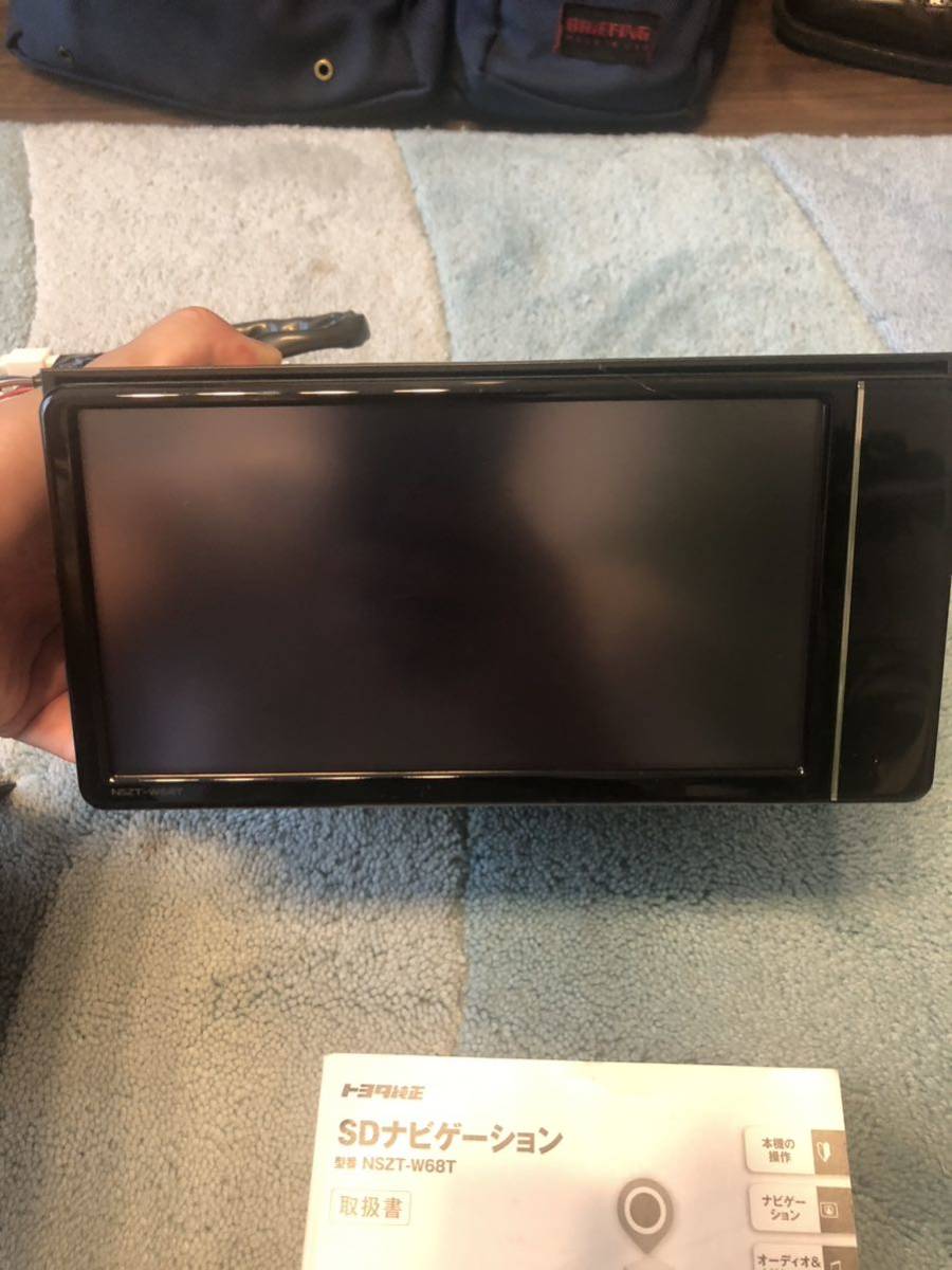 トヨタ純正ナビ nszt-w68t 7インチ ヴォクシー80後期|Yahoo トヨタ純正ナビ nszt-w68t 7インチ ヴォクシー80後期|Yahoo