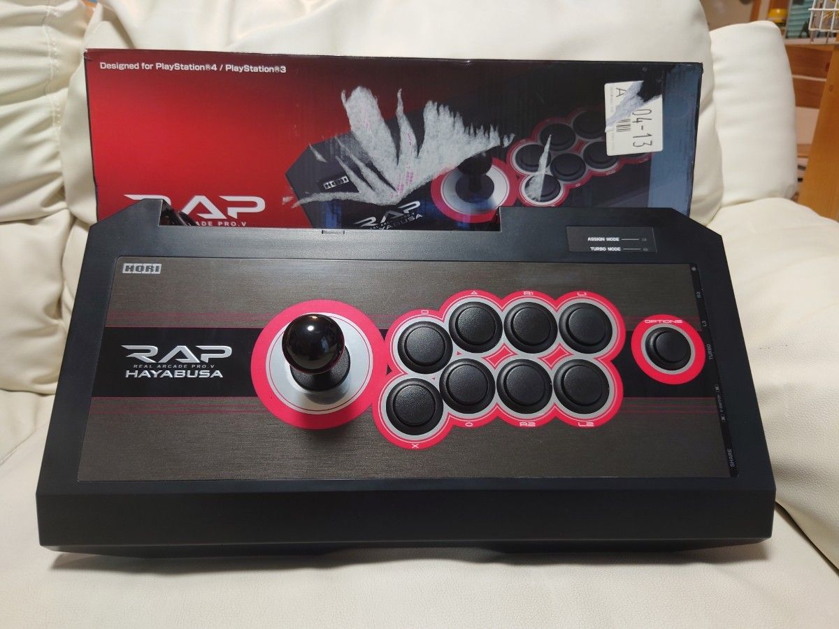 HORI リアルアーケードPro.V HAYABUSA 動作確認済み RAP PS4 ストリートファイター6 ホリ