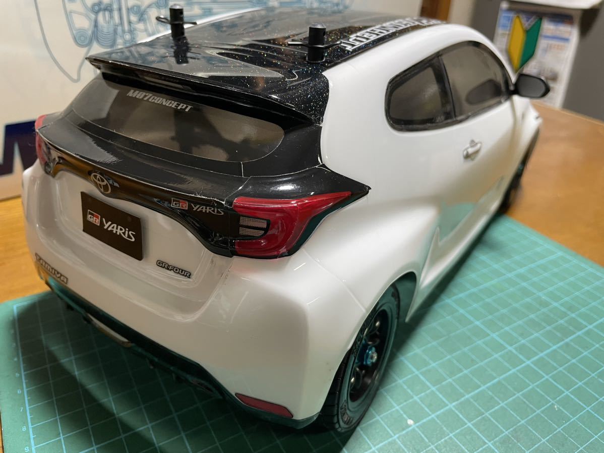 タミヤ 1/10 RC M-07 CONCEPT GRヤリス 完成品 (メカ付き タミヤ 1/10 RC M-07 CONCEPT GRヤリス 完成品 (メカ付き