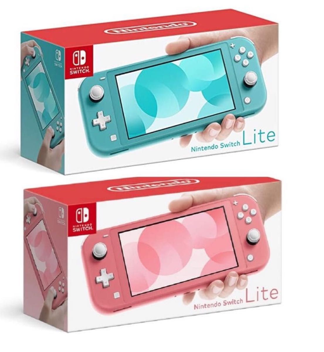 即日発送☆Nintendo Switch SWITCH LITE 2台 コーラル-