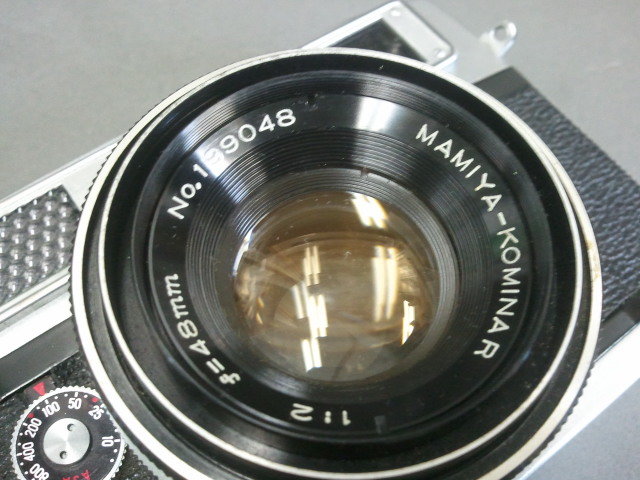 ☆【写真・カメラ】YASHICA ヤシカ ミニマチックS/MAMIYA マミヤ カメラ レンズ 1:2/48mm COPAL-SVK/インテリア・ディスプレイ☆