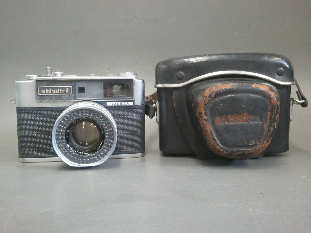 ☆【写真・カメラ】YASHICA ヤシカ ミニマチックS/MAMIYA マミヤ カメラ レンズ 1:2/48mm COPAL-SVK/インテリア・ディスプレイ☆