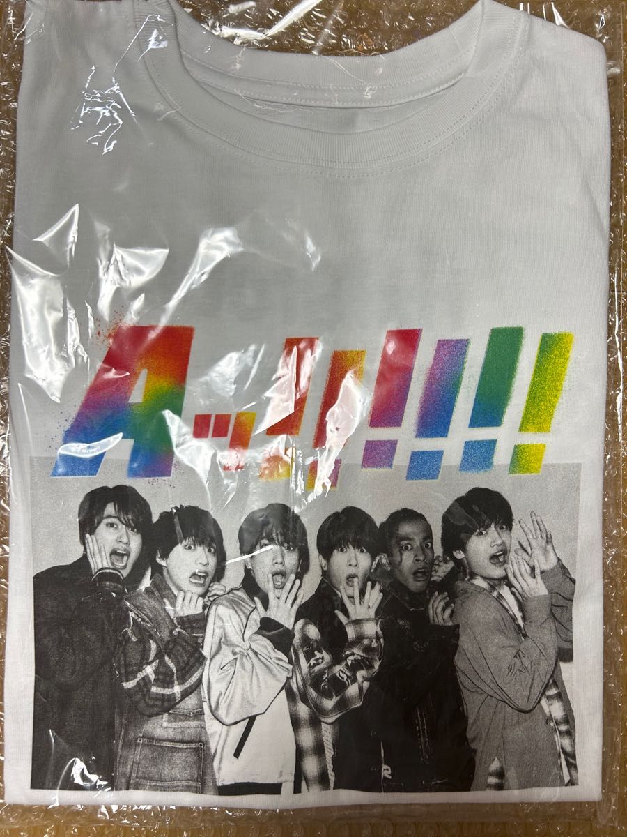 Aぇ! group Aッ‼︎‼︎‼︎と驚き全国ツアー2023 Tシャツ ロンT - 男性