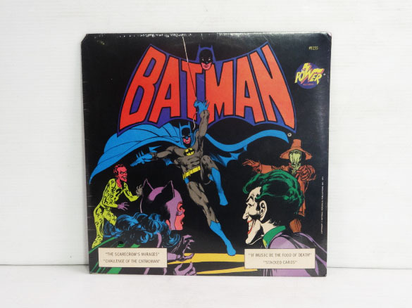 未開封 BATMAN バットマン ☆ LP Power Records 1975年 当時物 レア 希少 コレクション品 ☆ 管42440