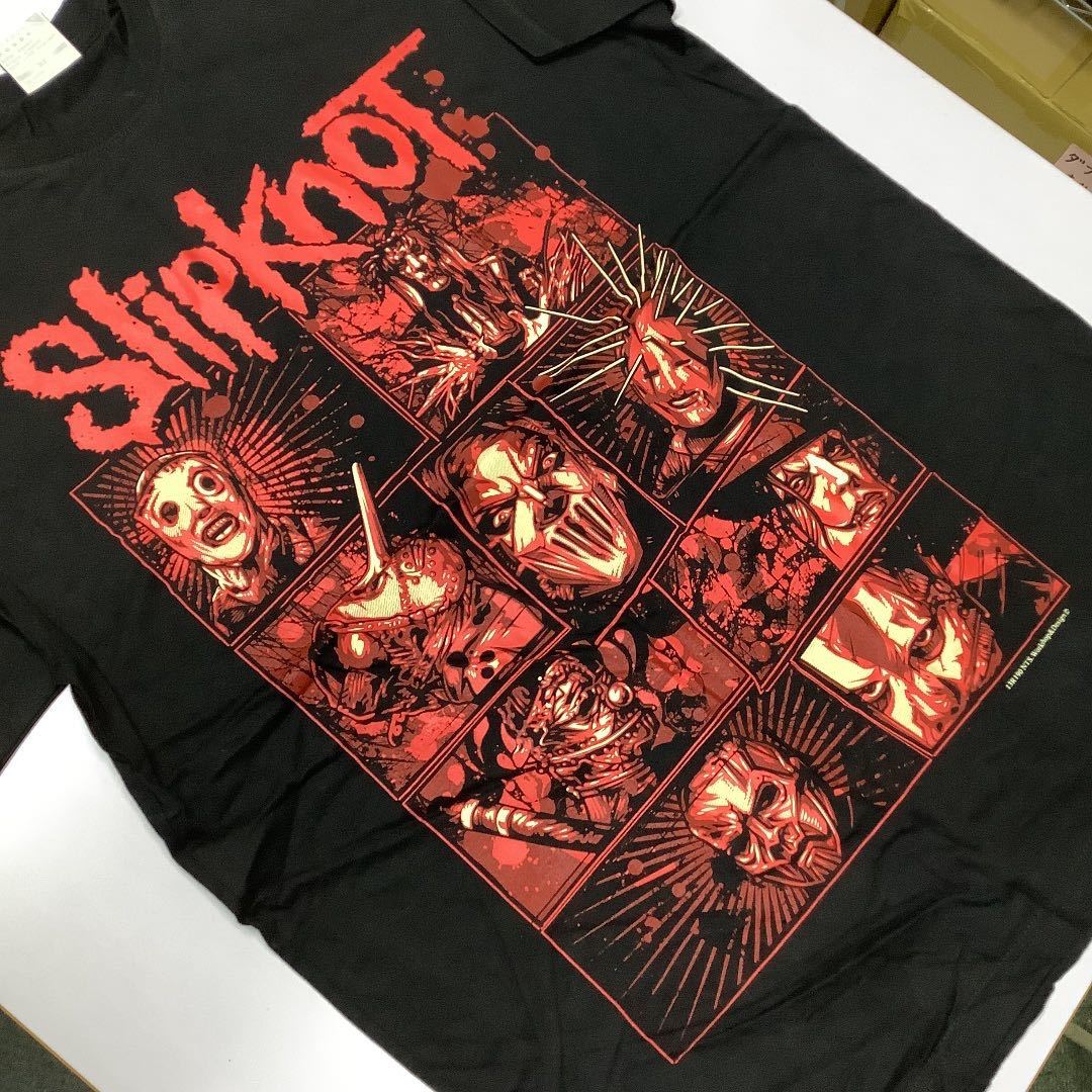 SR13C2. バンドTシャツ XLサイズ　SlipknoT ⑥ スリップノット