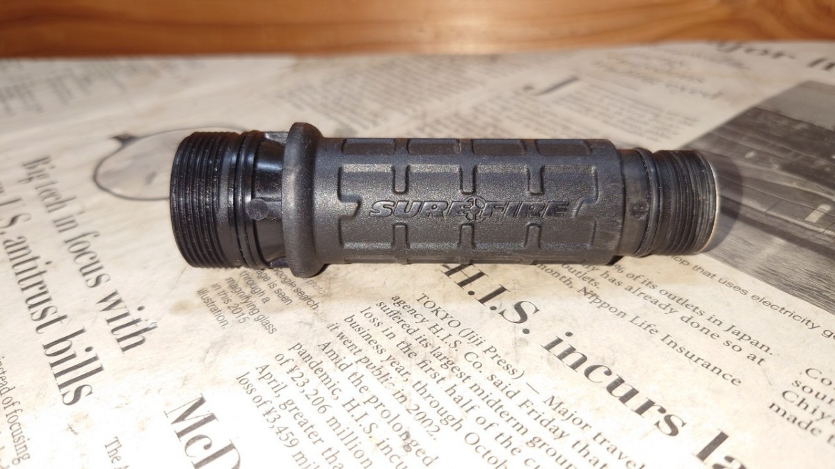 中古】SUREFIRE シュアファイア G2-BK ナイトロン 2セル6V純正ボディ