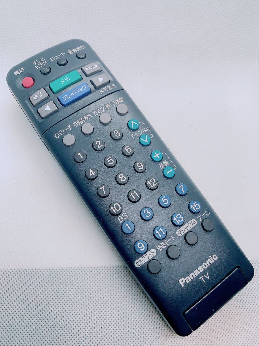 Panasonic Panasonic TV Remote Concon TNQE001 MWCM-3019S [Подтверждение операции]