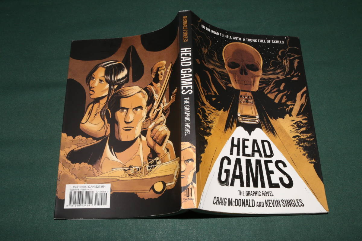 Head Games ヘッド ゲームズ The Graphic Novel クレイグ・マクドナルド コミック 漫画 英字 中古_画像3