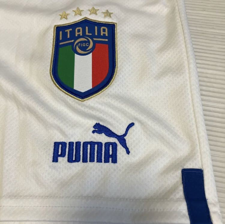 送料無料 新品 PUMA FIGC イタリア レプリカ ショーツ XL_画像8