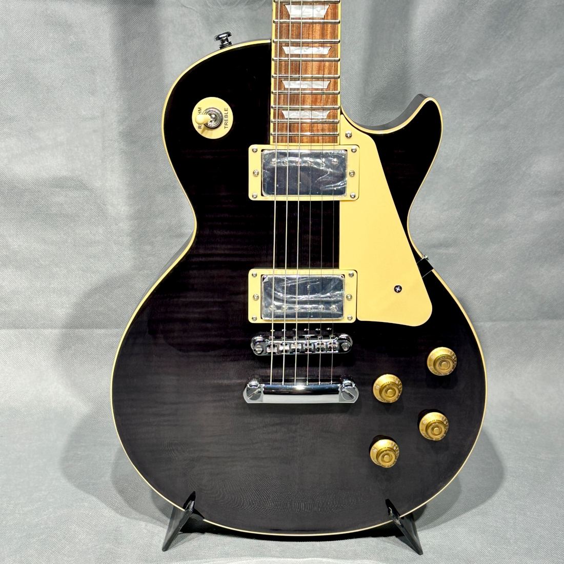 Grassroots G-LP-60S STBK See Thru Black glass roots Lespaul shop front exhibition goods 