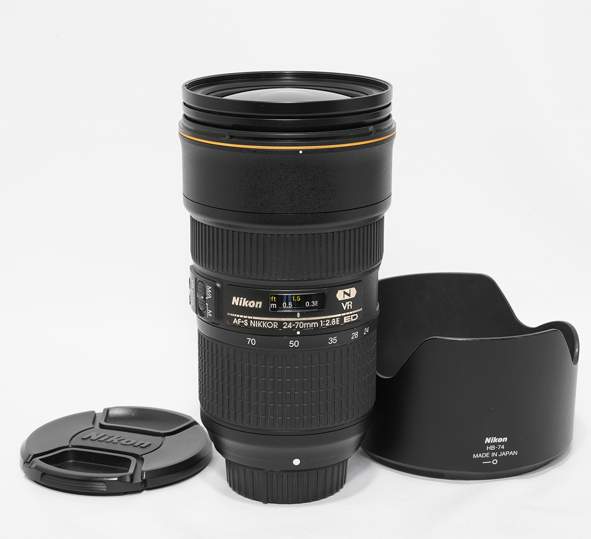 即決 動作保証 ニコン AF-S NIKKOR 24-70mm F2.8E ED VR 良品の画像1