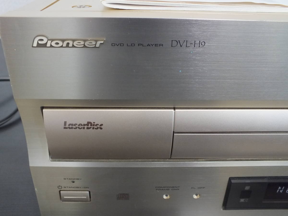 ☆PIONEER☆Pioneer☆DVL-H 9☆DVD / LD播放器☆帶遙控器☆S 38 原文:☆PIONEER☆ パイオニア ☆DVL-H9☆DVD/LD プレーヤー☆リモコン付き☆S38