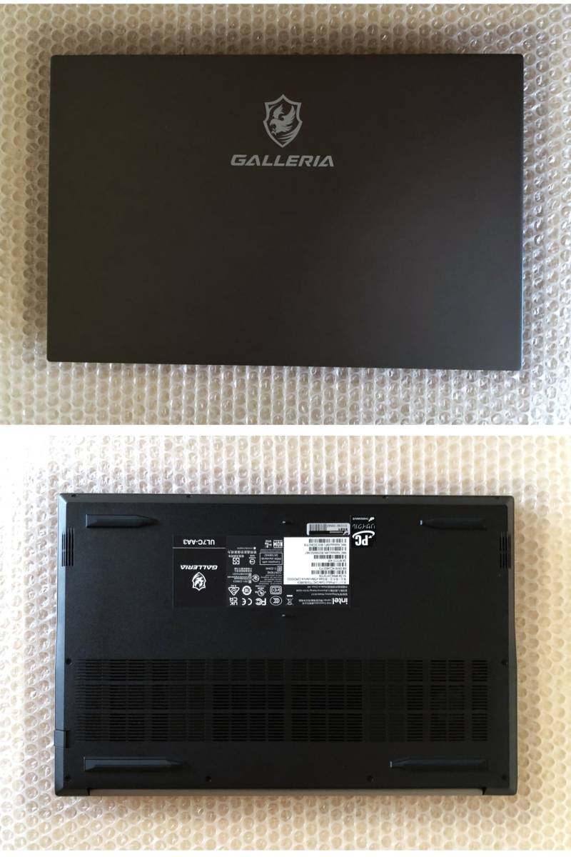 公式サイト ゲーミングPC「GALLERIA UL7C-AA3」Core A550M（V-MEM8GB