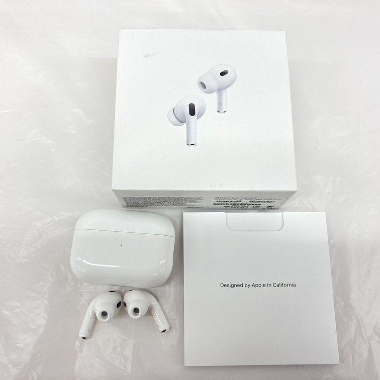 Apple AirPods Pro 2nd generation MQD83J/A A2698 A2699 A2700 箱付