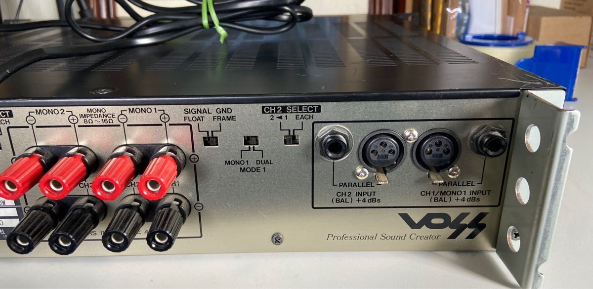 VICTOR 4チャンネル パワーアンプ PS-A1004