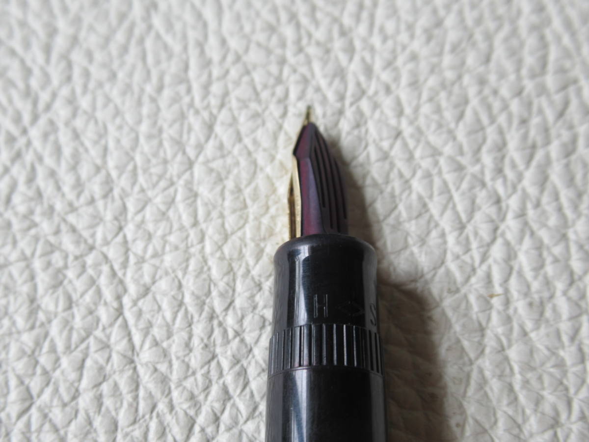 ■希少 美品 1979年発売!パイロット 初代ジャスタス(PILOT JUSTUS)ペン先弾力調整可能(H<>S) ペン先:14K-585 M(中字)全長140mm