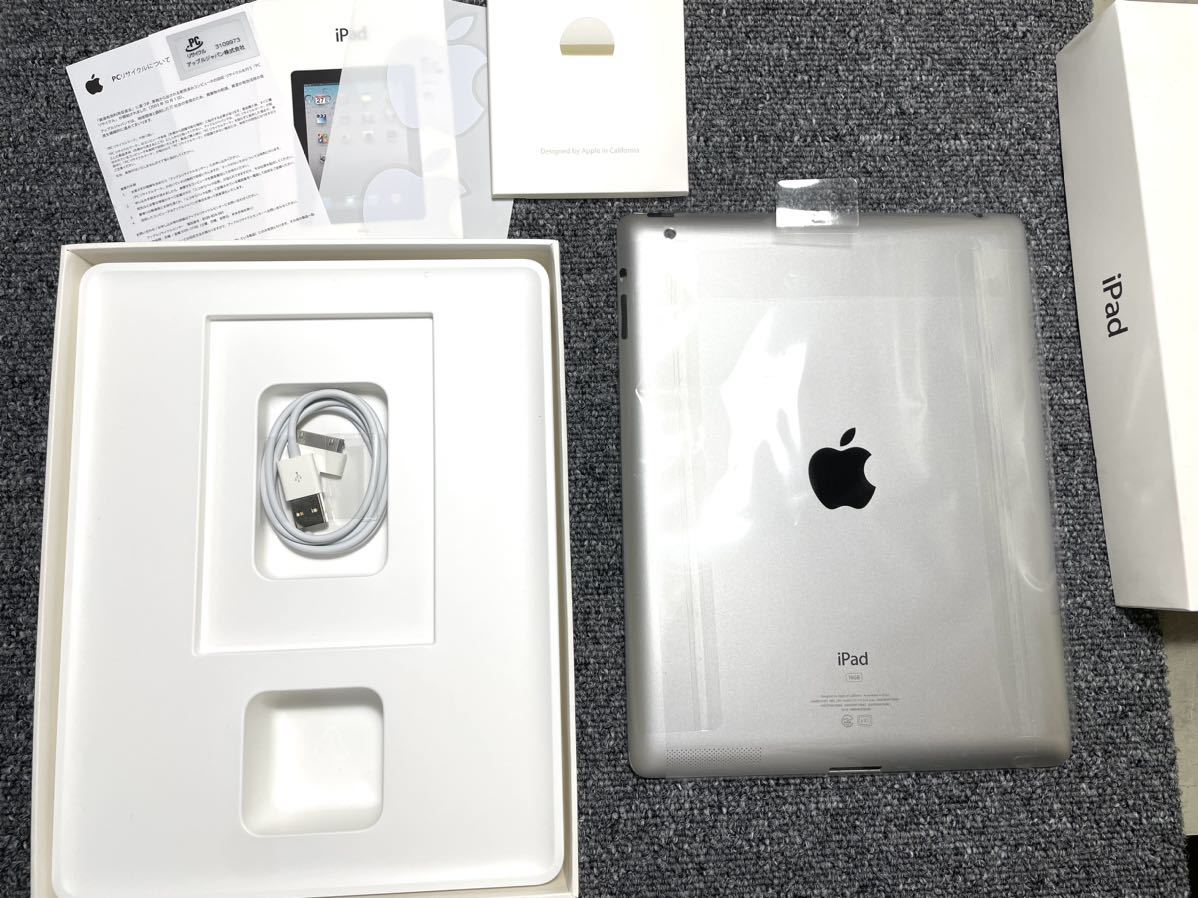 iPad 2 Wi-Fi 16GB MC769J/A ブラック MC769J/A 初期化済 中古品