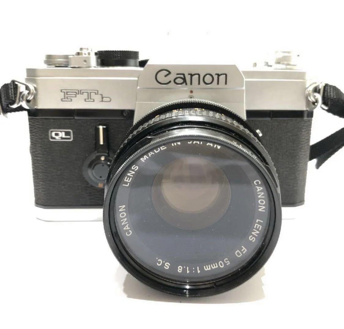 大人気新品 Canon FTb カメラ 一眼レフ 50mm FD Canon + QL キヤノン