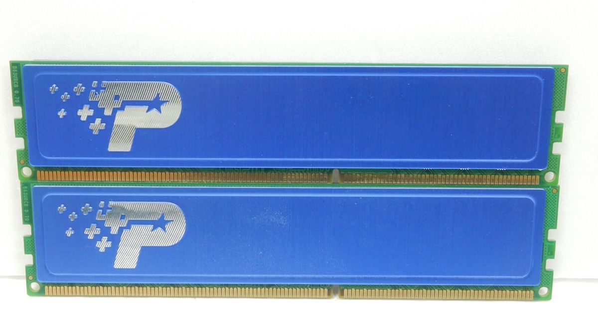 PATRIOT PC3-12800 DDR3-1600 4GB×2枚 合計8GB デスクトップ用 メモリ