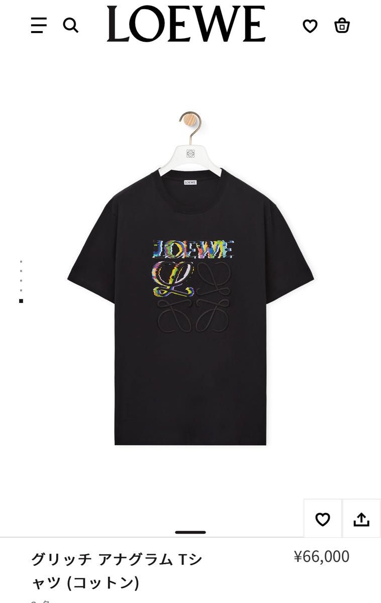 LOEWE Tシャツ Sサイズ