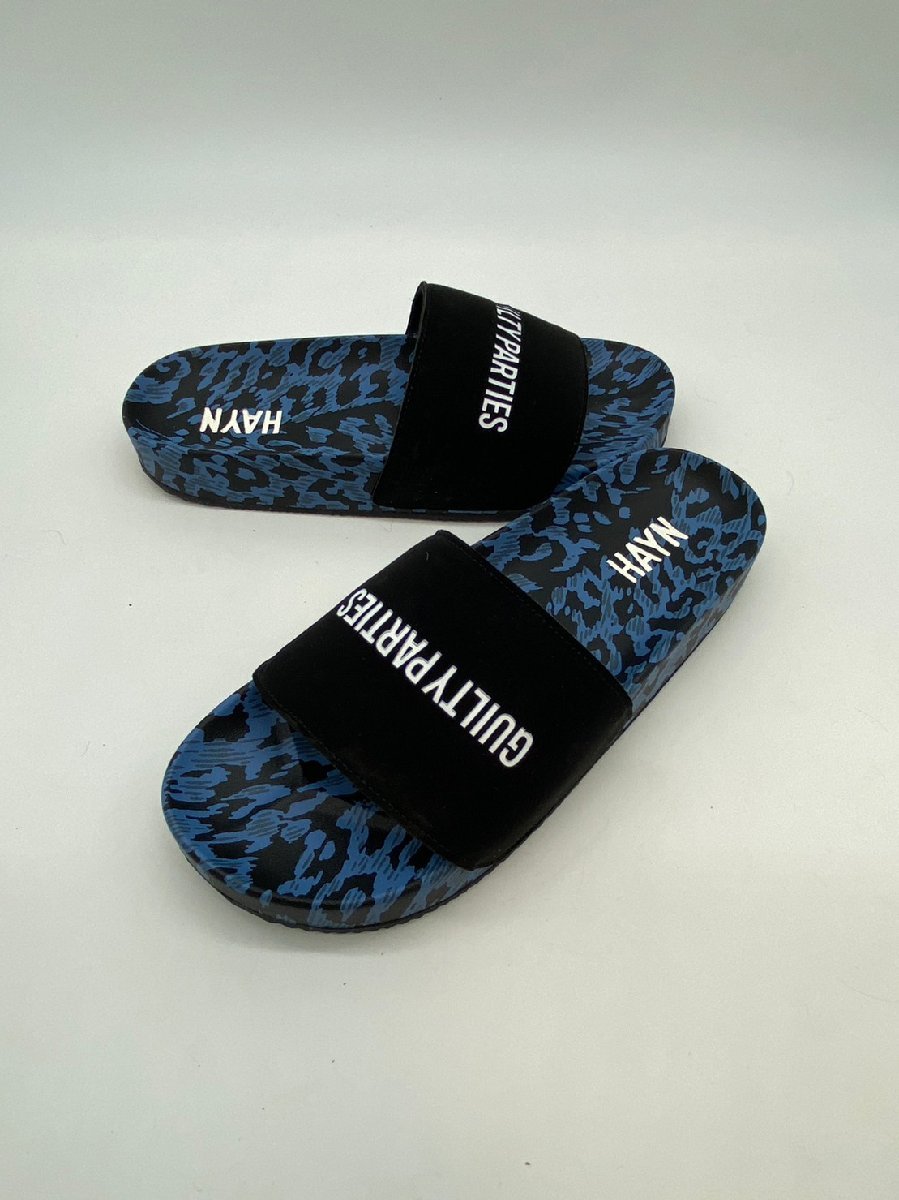 海外ブランド ☆WACKO MARIA×HAYN ブルー シャワーサンダル SANDALS