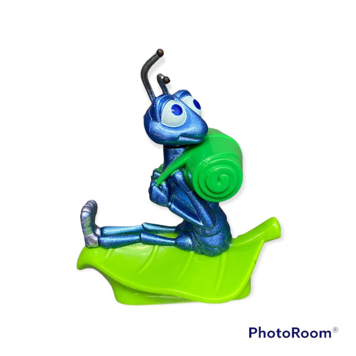 [ storage goods Y0031] Disney A Bug's Life McDonald's happy set zen my pullback mileage figure toy operation OK