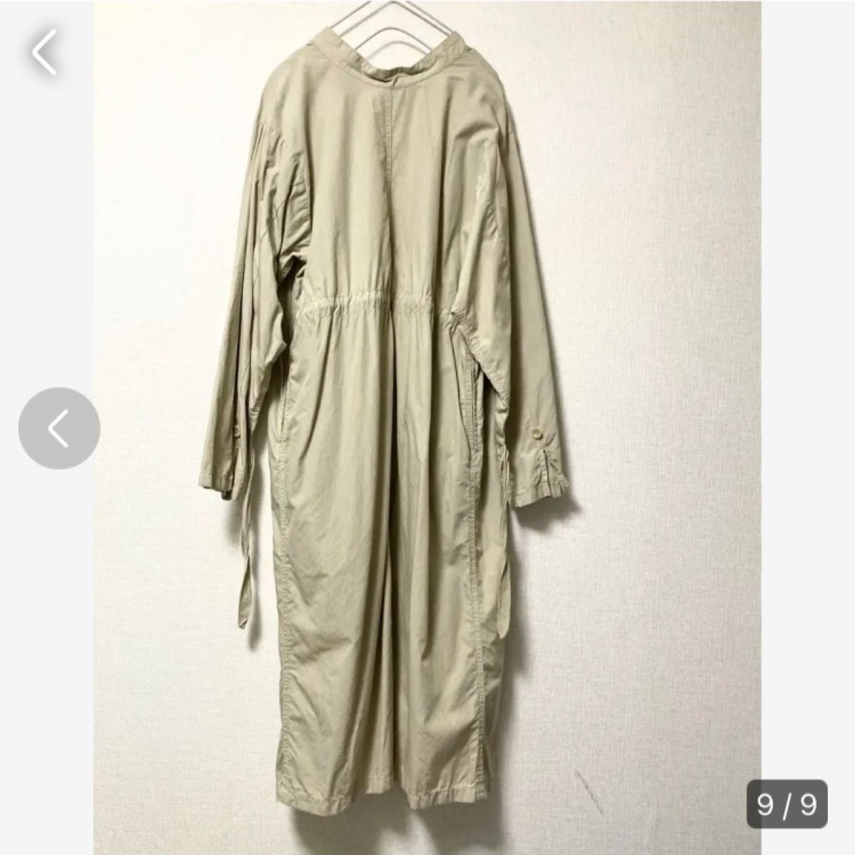 美品】ADAM ET ROPE 2WAY シャツガウンワンピース 定価2 3万 ロング