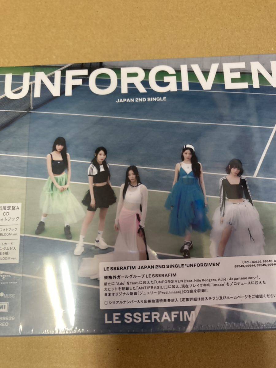 即決LE SSERAFIM UNFORGIVEN 初回限定盤A 新品未開封-日本代購代Bid第