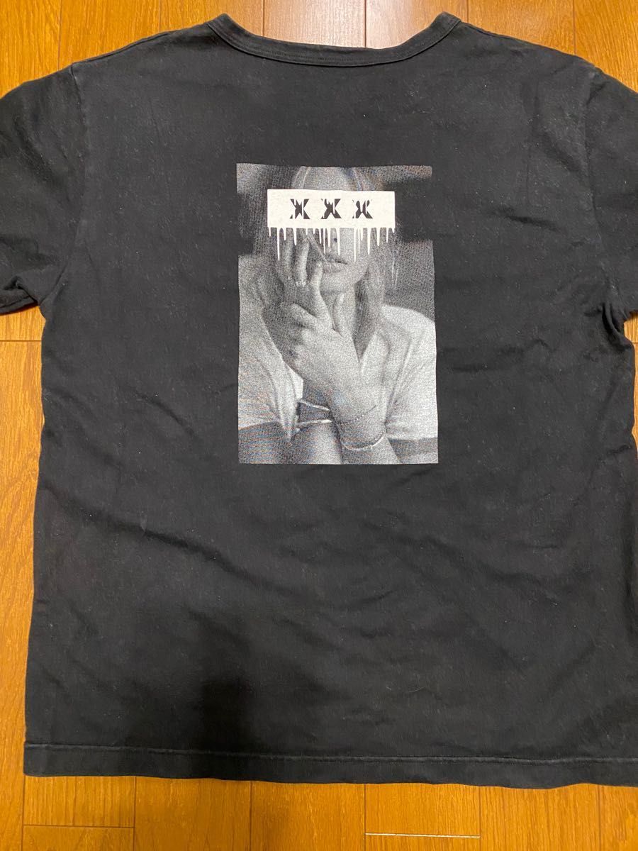 god selection xxx Tシャツ XLサイズ 黒　ゴッドセレクション トリプルエックス　