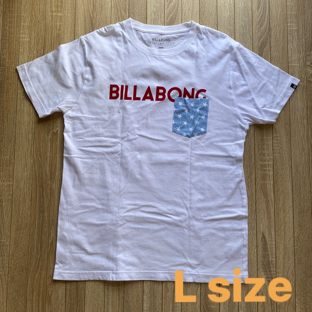 BILLABONG プリントTシャツ　L size