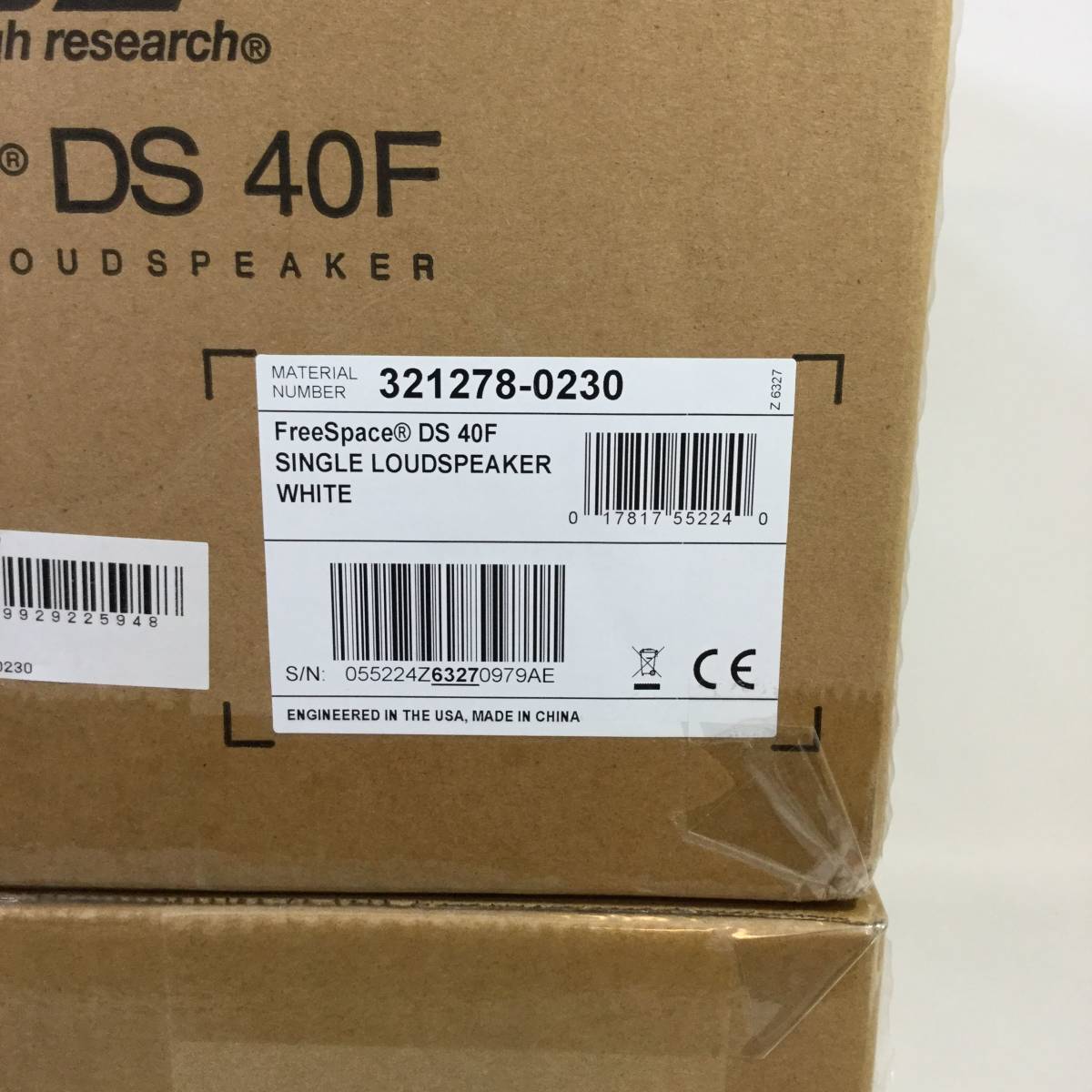 ○BOSE Bose DS 40 F W對[天花板嵌入式揚聲器白]未使用 原文:○BOSE ボーズ DS40F W ペア [ 天井埋め込み型スピーカー ホワイト ] 未使用