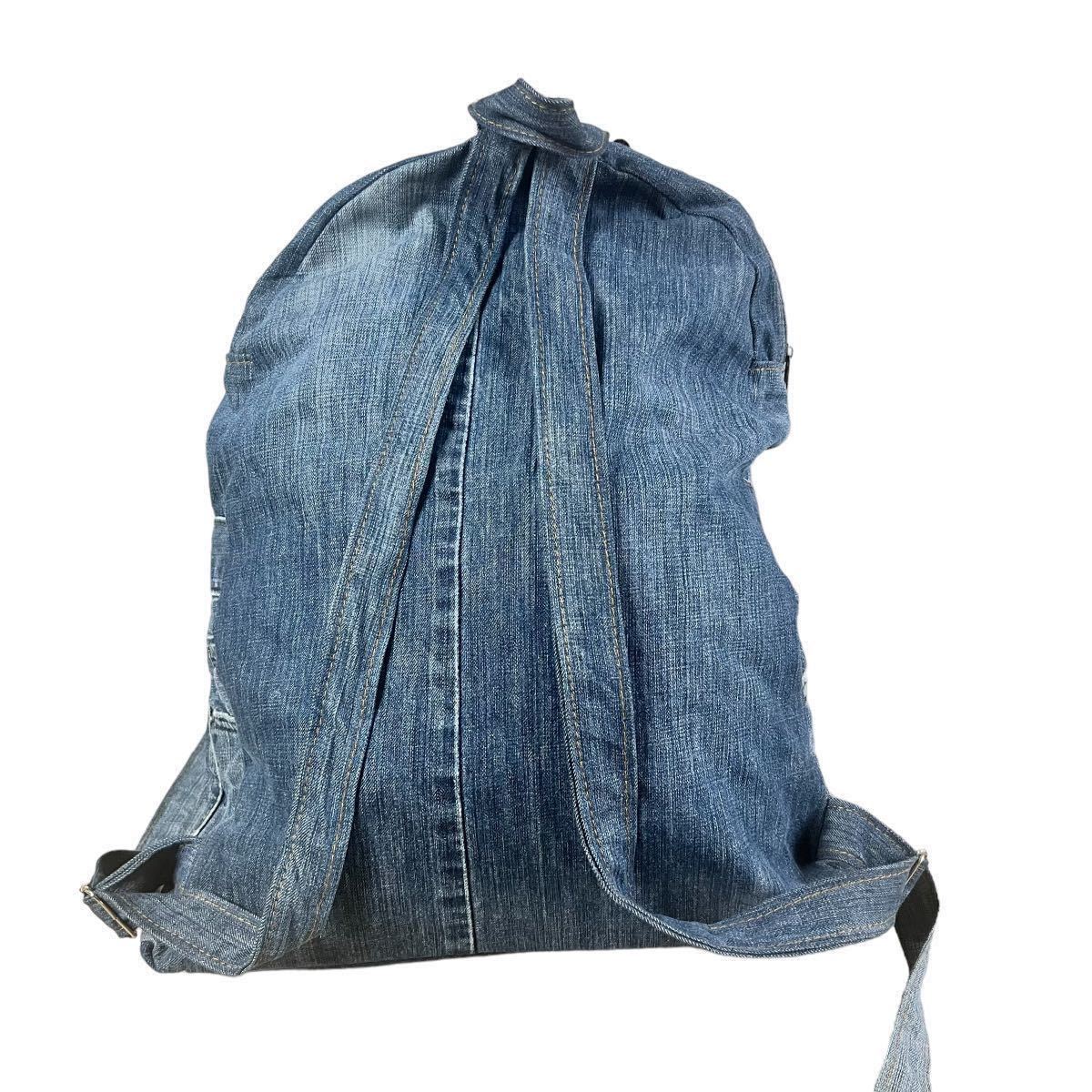 即決 levi's デニムリュックサック バックパック デニム カバン 即決 levi's デニムリュックサック バックパック デニム カバン