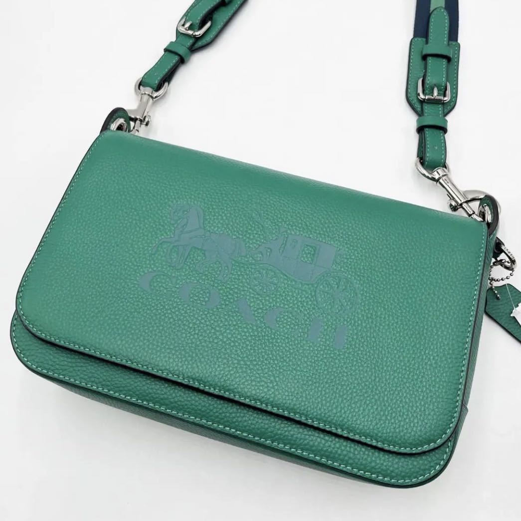1円 【新品タグ付き】 コーチ COACH ショルダーバッグ サコッシュ