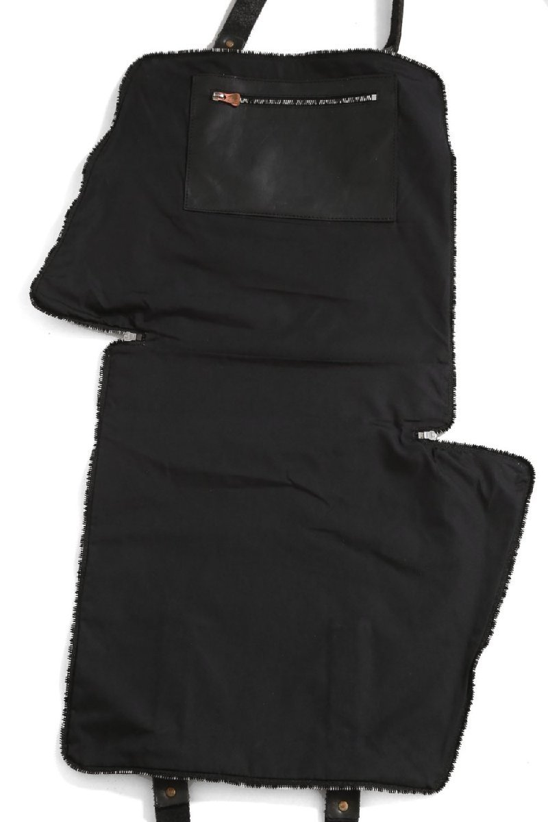 ieribie rib / 21SS beautiful goods onepiece tote bag / Nicolas Italy Vachetta (BLACK) bag 
