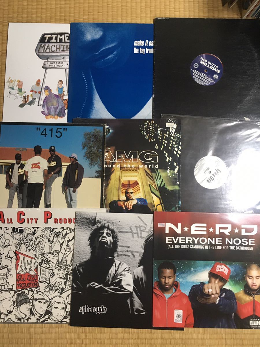 HIP HOP R&B レゲエレコード セット まとめ売り 大量約100枚アンダー