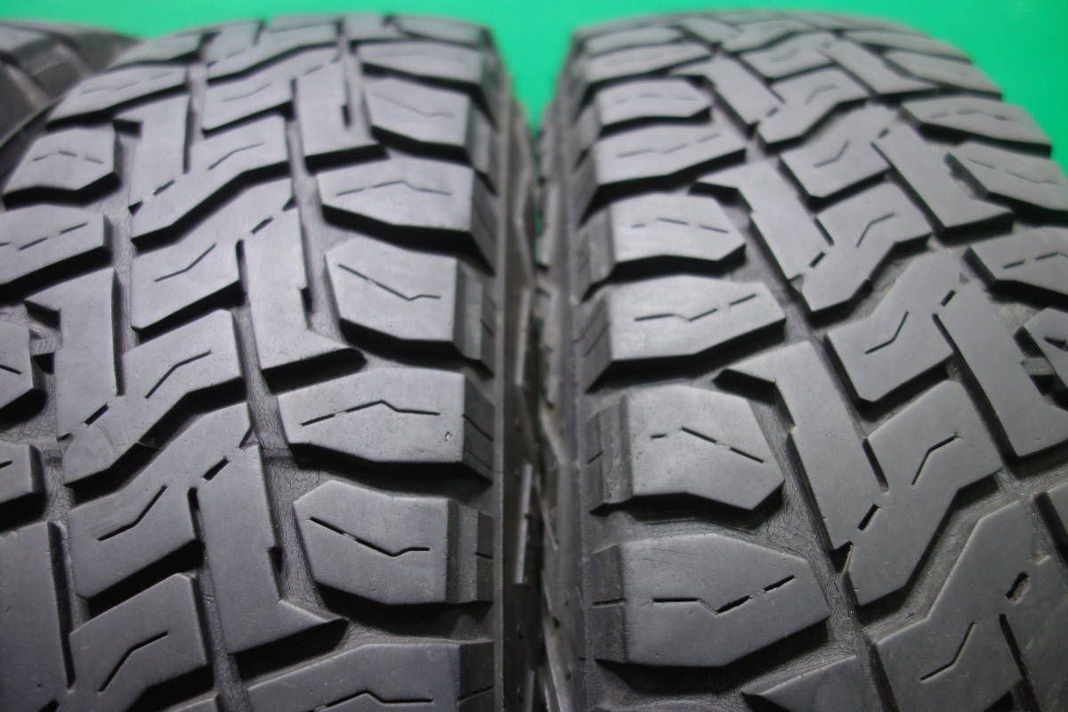 K1668-19 送料無料 185/85R16 105/103L 夏タイヤ 4本セット TOYO OPEN COUNTRY R/T ジムニー用 スチールホイール JB23の画像9