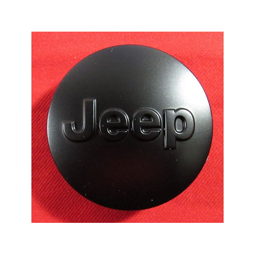 Jeep/MOPAR 純正品 ジープ JK/JLラングラー 2007年以降現行 JTグラディエーター 2020年以降現行 センターキャップ サテンブラック 1個_画像2