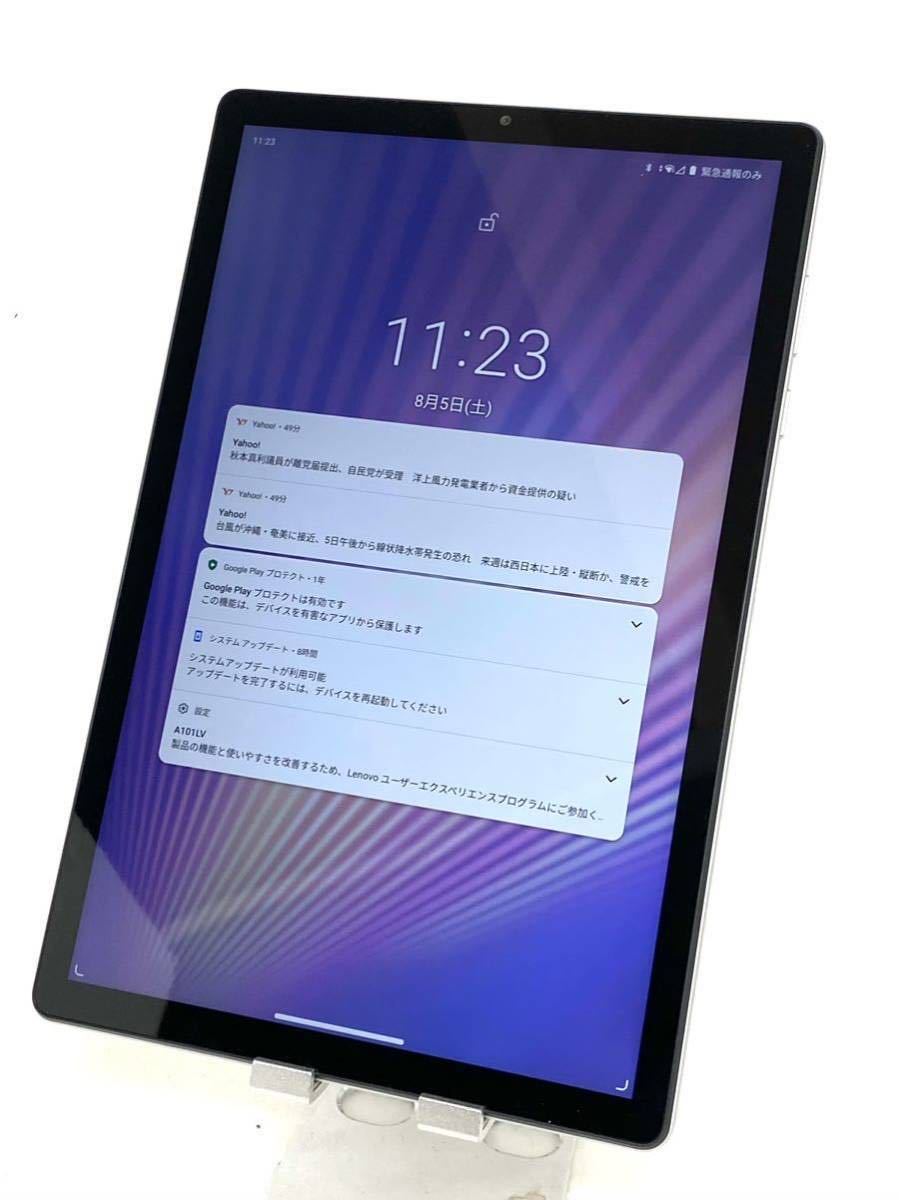 【美品】Lenovo TAB6 レノロボ タブレット Tab 64GB タブレットPC NW利用制限_画像2