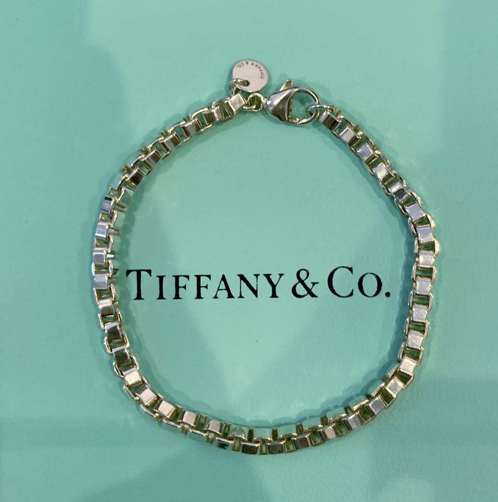 注目の リボン 紙袋 巾着 ケース シルバー ブレスレット tiffany&co