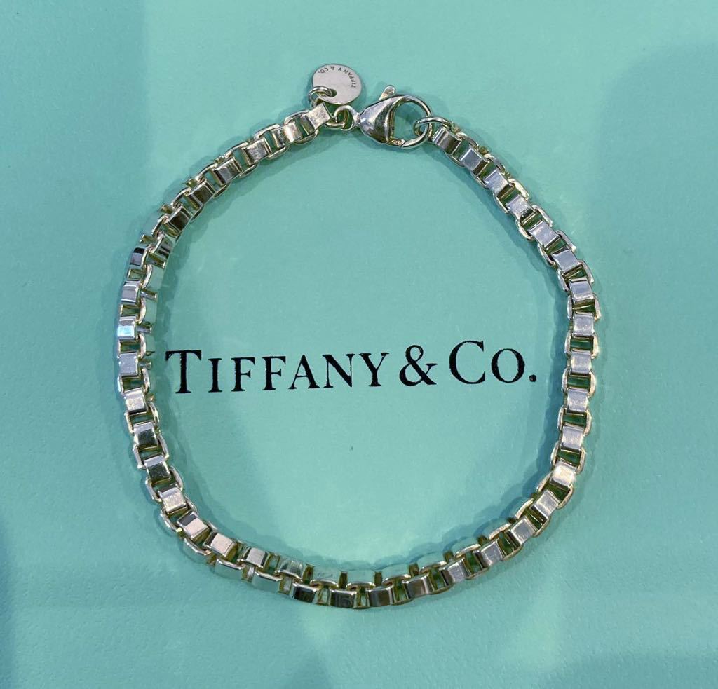 注目の リボン 紙袋 巾着 ケース シルバー ブレスレット tiffany&co