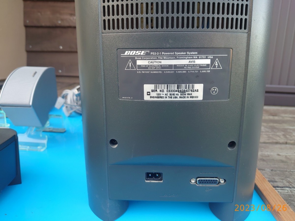待望☆】 BOSE ps3-2-1セット 実働 中古 ホームシアターシステム