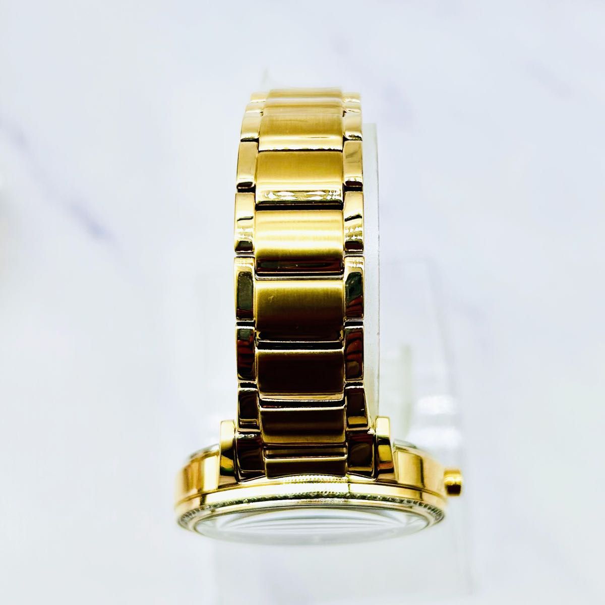 定価5.7万 ダイヤベゼル★シチズン/CITIZEN エコドライブ ソーラー 女性用腕時計 レディース ゴールド