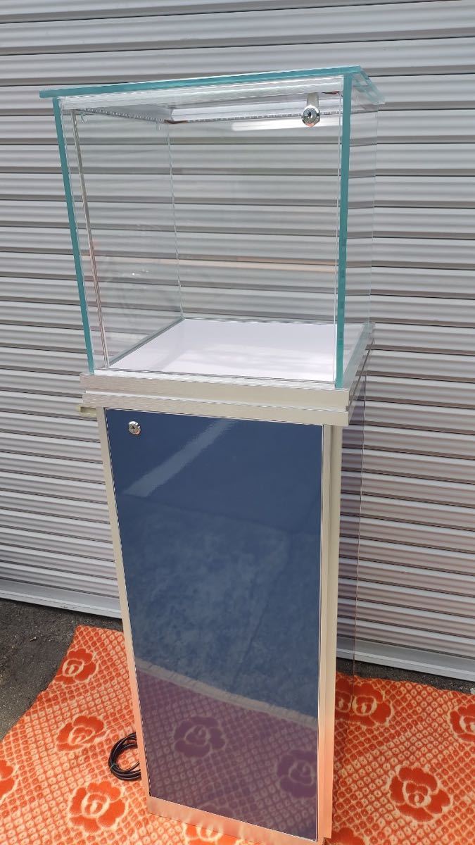 正規品販売! 店舗 業務用 ①ショーケース 大阪堺市/引き取り限定 アクセサリー 約H140×43cm×43cm ディスプレイ ガラスケース 展示 ジュエル ショーケース 正規品販売! 店舗 業務用 ①ショーケース 大阪堺市/引き取り限定 アクセサリー 約H140×43cm×43cm ディスプレイ ガラスケース 展示 ジュエル ショーケース