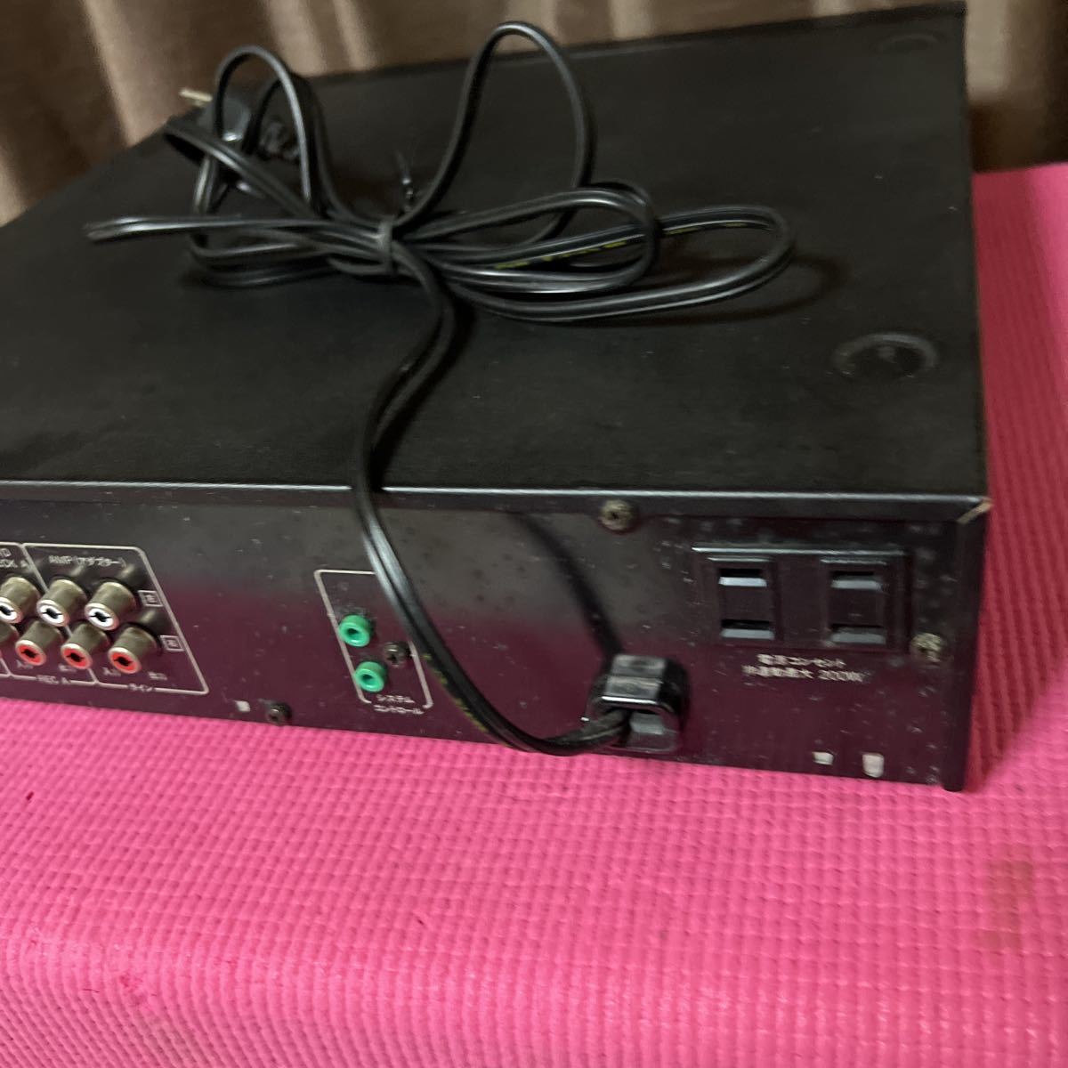 通電のみ確認済み・現状品☆SANSUI グラフィックイコライザー SE-88