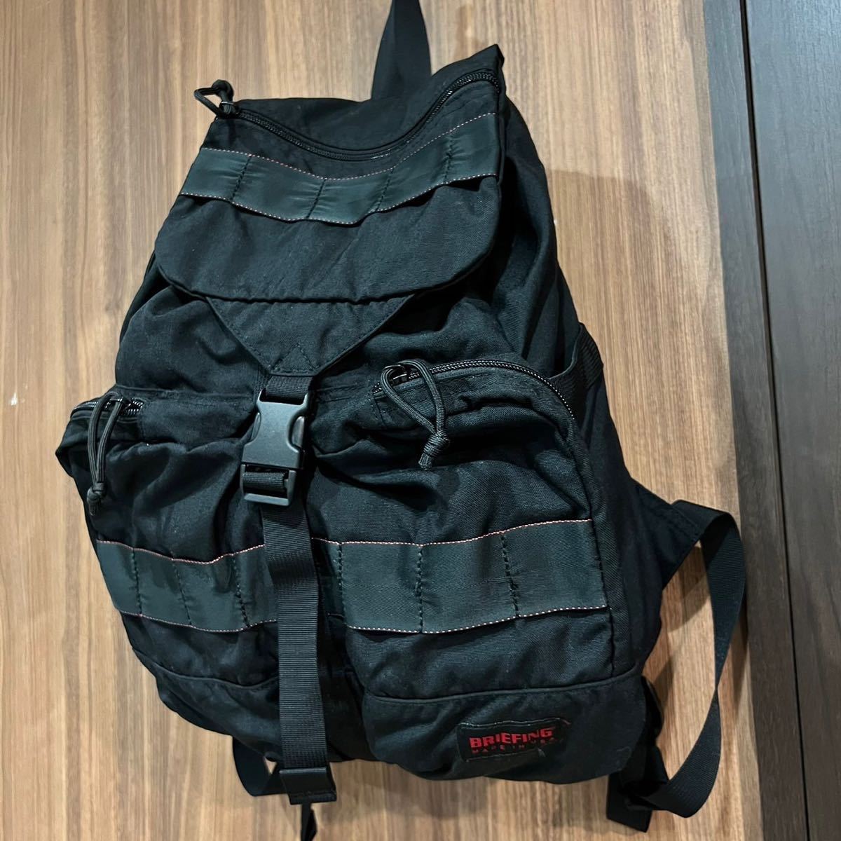 BRIEFING ブリーフィング リュック　デイバッグ リュックサック バックパック アメリカ製 黒 Backpack ブラック_画像2