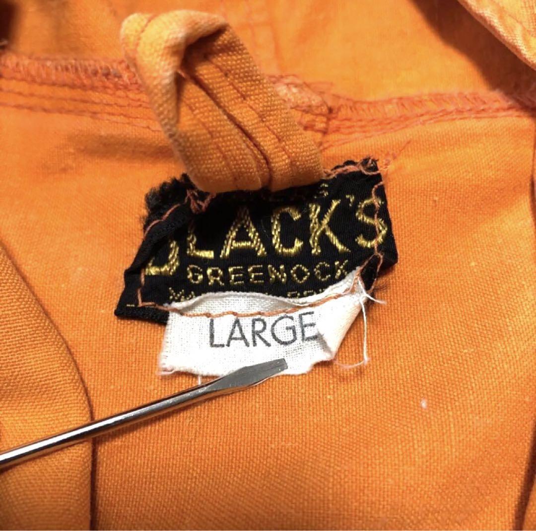 希少 レア 60s イギリス製 Blacks ブラックス コットン スモック 希少 レア 60s イギリス製 Blacks ブラックス コットン スモック
