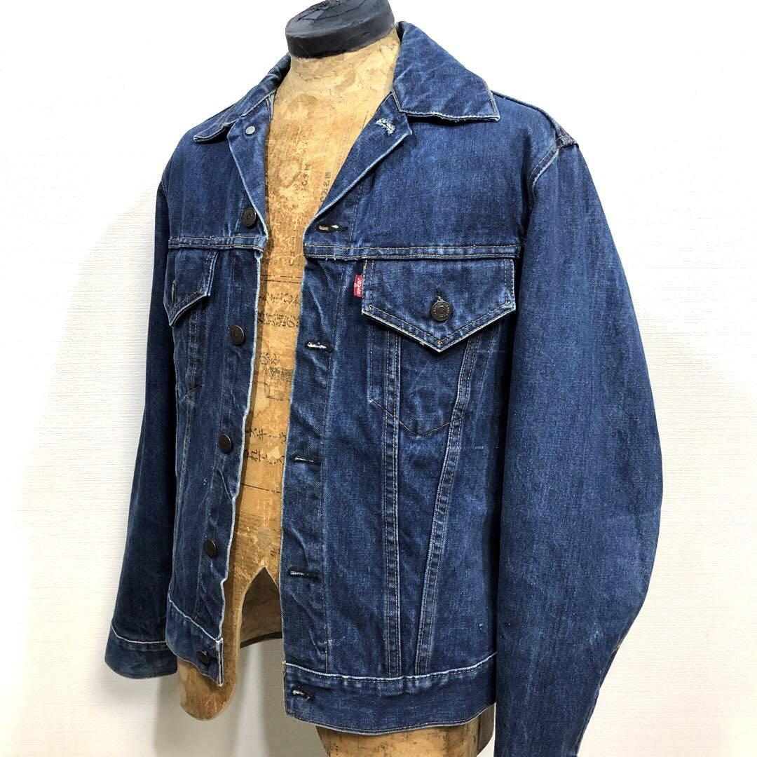 38 濃いめ 70s ケアタグ リーバイス 70505 4th フォース 38 濃いめ 70s ケアタグ リーバイス 70505 4th フォース