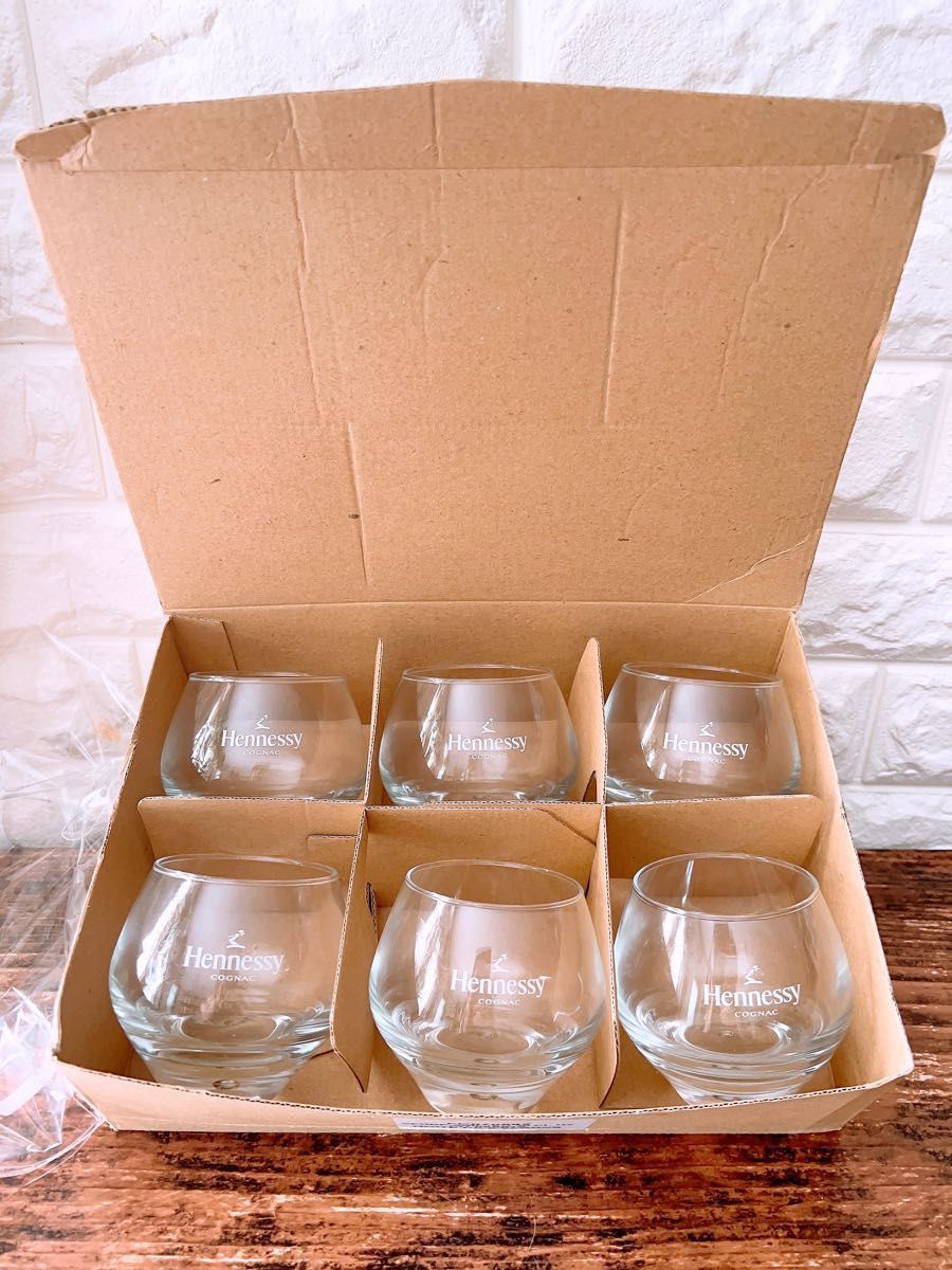 Hennessy】ヘネシー COGNAC ロック グラス 6個 セット|Yahoo Hennessy】ヘネシー COGNAC ロック グラス 6個 セット|Yahoo