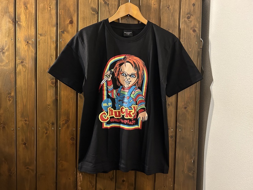 新品●チャイルドプレイ チャッキー プリントTシャツ●ホラー映画/殺人鬼/Child's Play/Chuckyの画像1