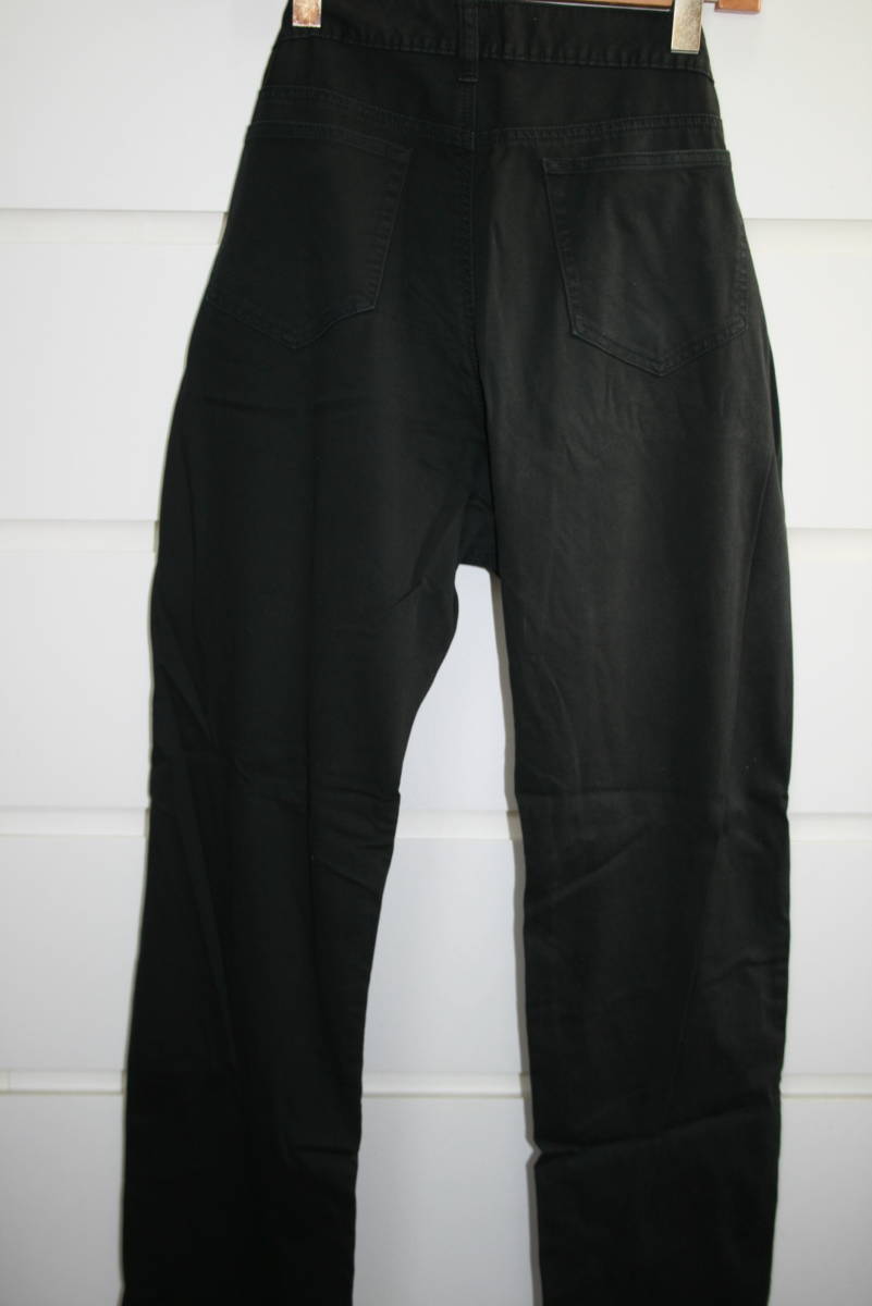 BIGLIDUE ファイブポケットパンツ size50 ブラック USED 処分品！の画像6